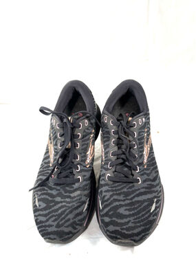 Brooks Ghost 15 1203801B103 Sunburn Maple Black 9.5B Women's Running Shoes